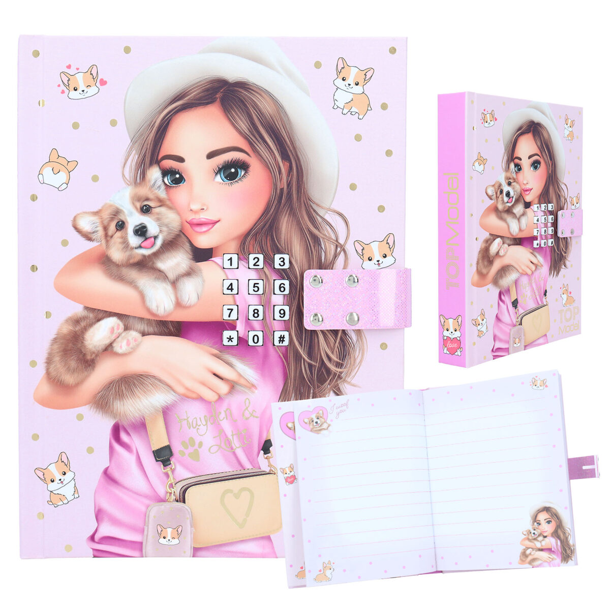 TOPModel diario con código secreto CORGI