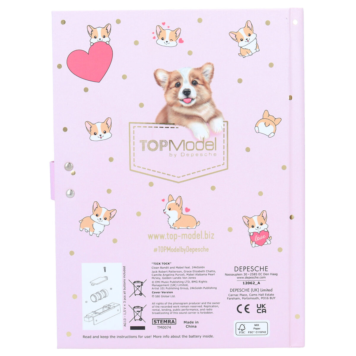 TOPModel diario con código secreto CORGI - Imagen 6