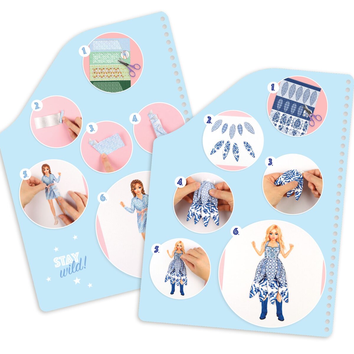 TOPModel cuaderno collage Dress me up - Imagen 6