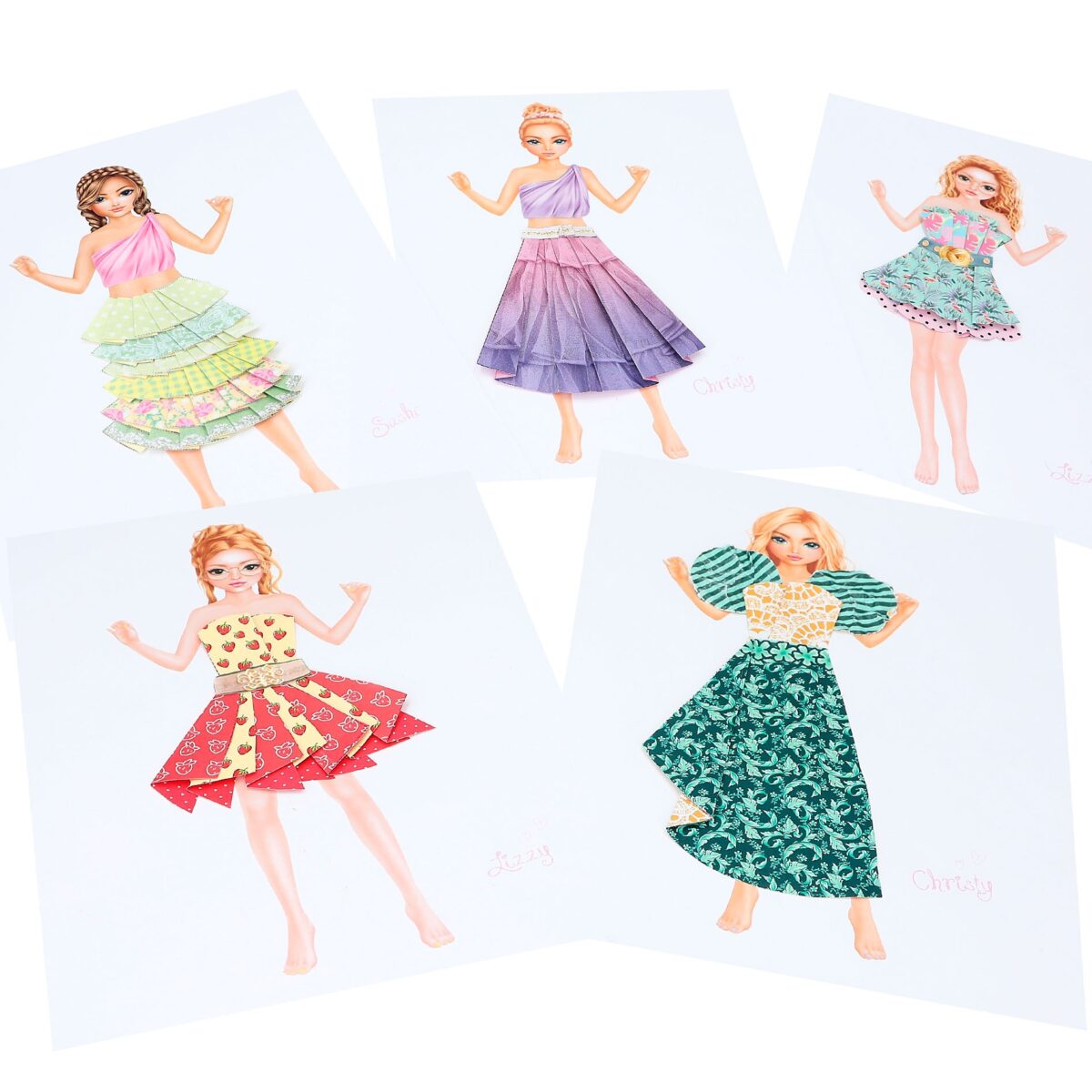 TOPModel cuaderno collage Dress me up - Imagen 8