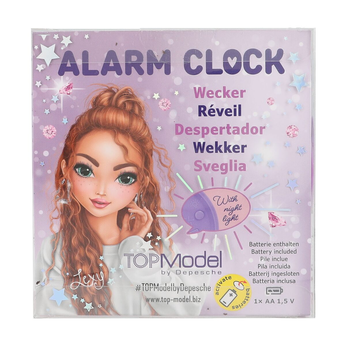 TOPModel reloj despertador GLITTER QUEEN - Imagen 7