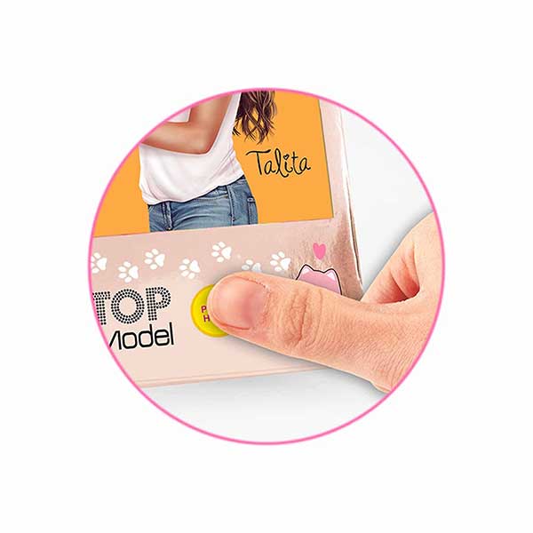 TOP Model mini libro de colorear con música - Imagen 4