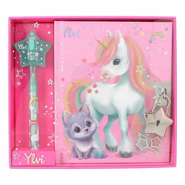 Ylvi diario con bolígrafo secreto TOP MODEL - Imagen 3