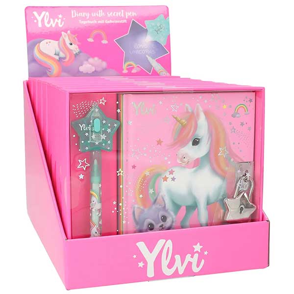 Ylvi diario con bolígrafo secreto TOP MODEL - Imagen 9