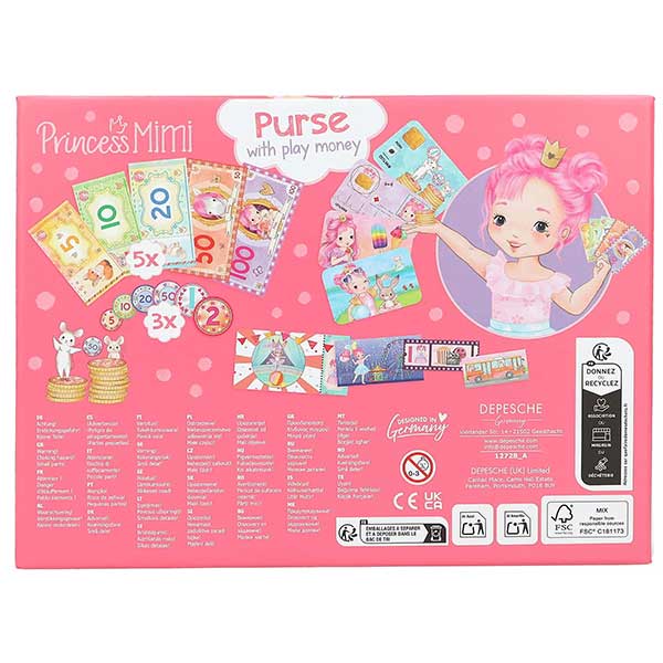 Princess Mimi set de monedero y dinero TOP MODEL - Imagen 8