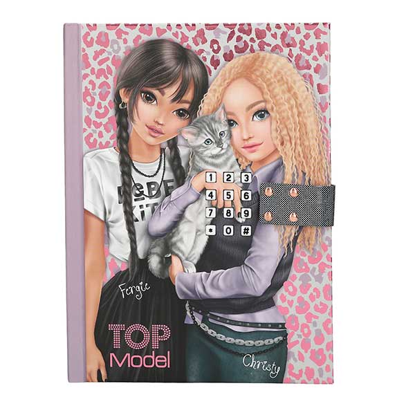 TOP Model diario con código secreto REBEL KITTY - Imagen 3