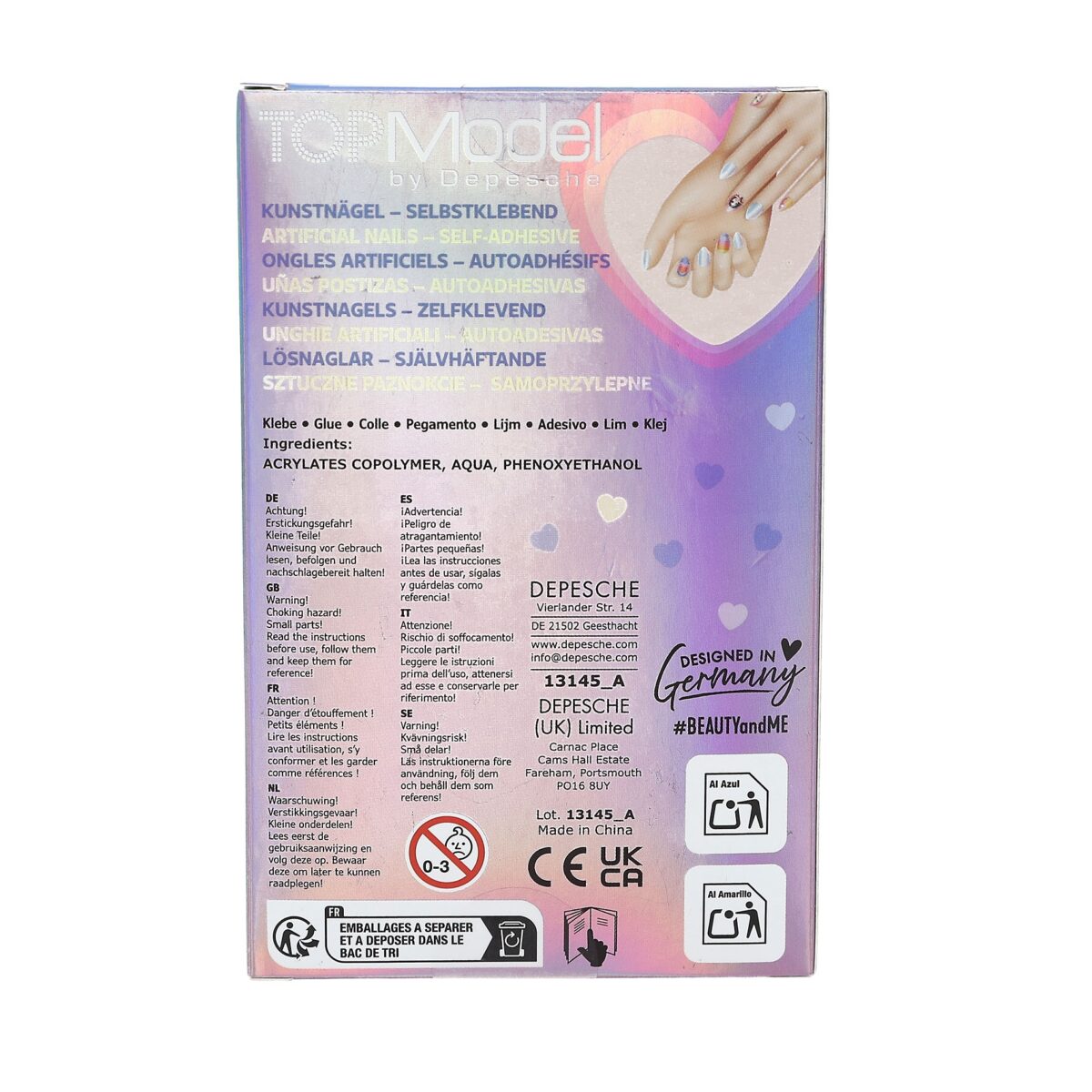 TOPModel uñas artificiales Aurora BEAUTY and ME - Imagen 5