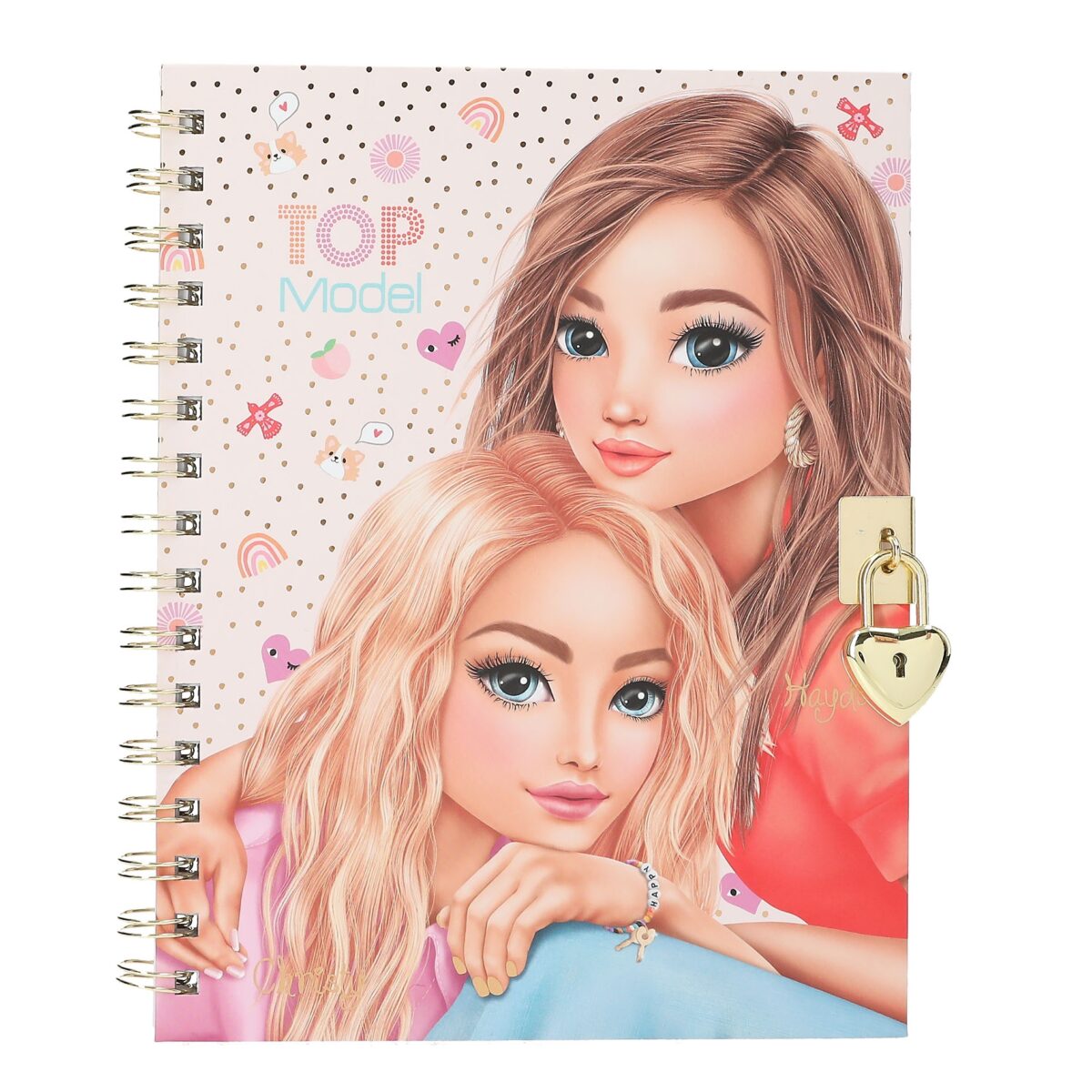 TOPModel diario con candado y pulsera - Imagen 4