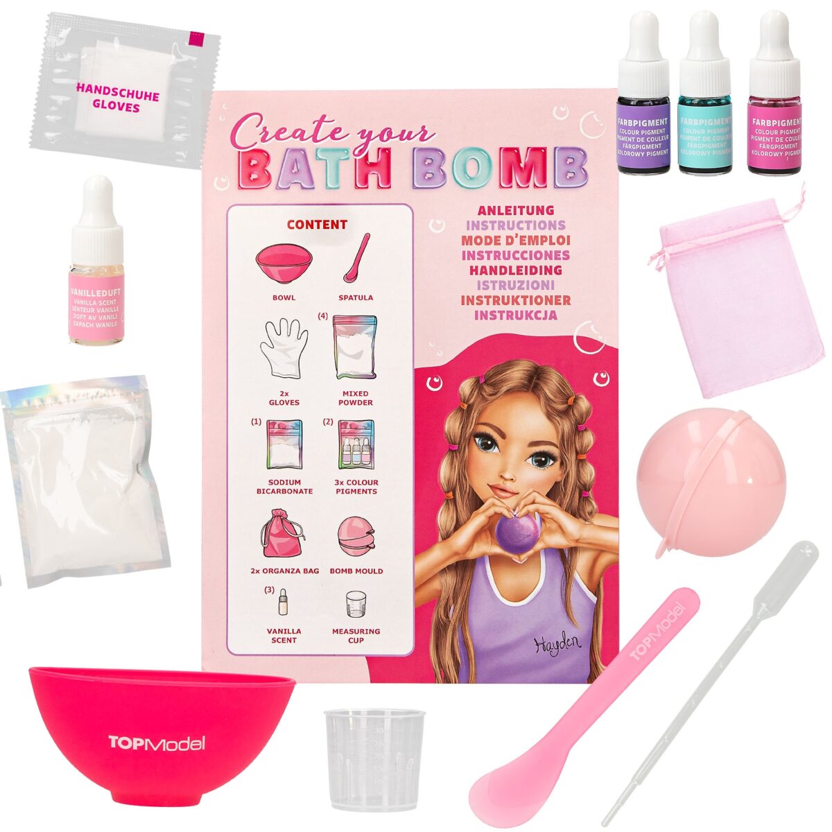 TOPModel set de bombas de baño DIY BEAUTY and ME - Imagen 5