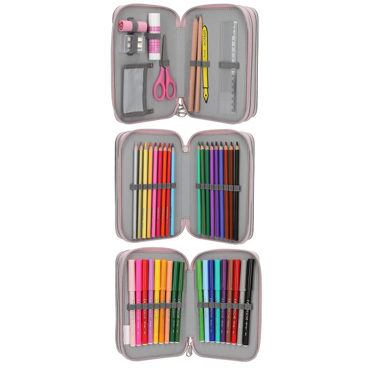 Estuche TOPModel de 3 compartimentos MY BFF - Imagen 5