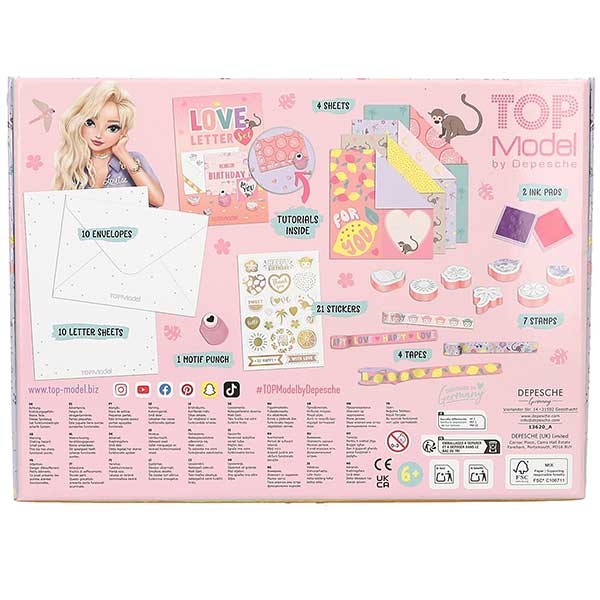 TOP Model set de cartas de amor JUICY - Imagen 5