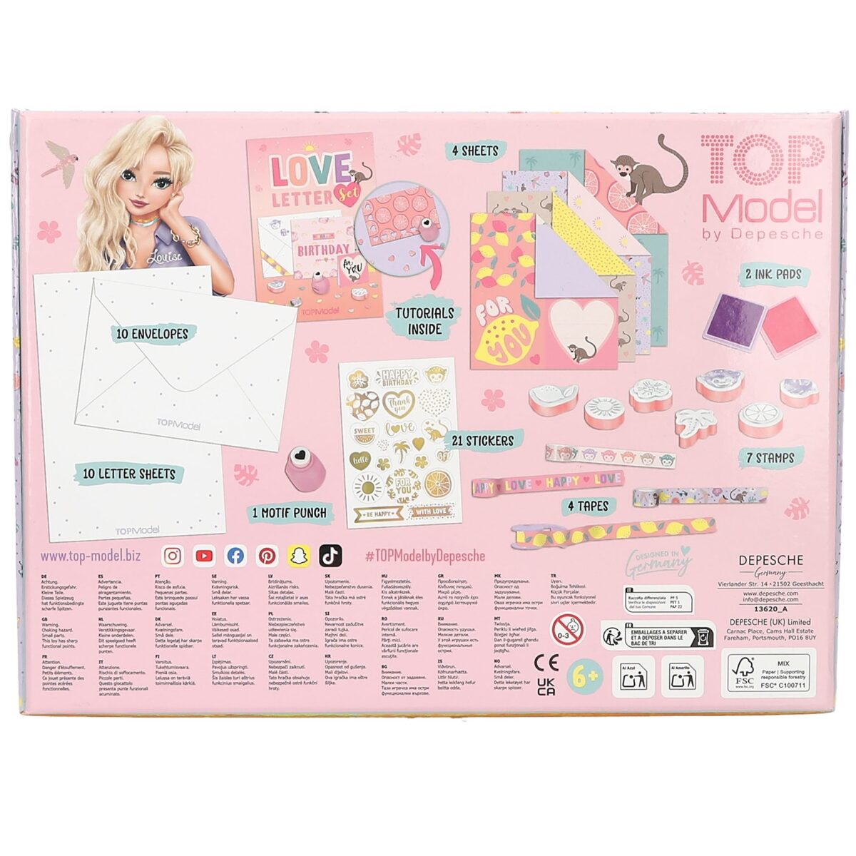TOPModel set de cartas de amor JUICY - Imagen 4