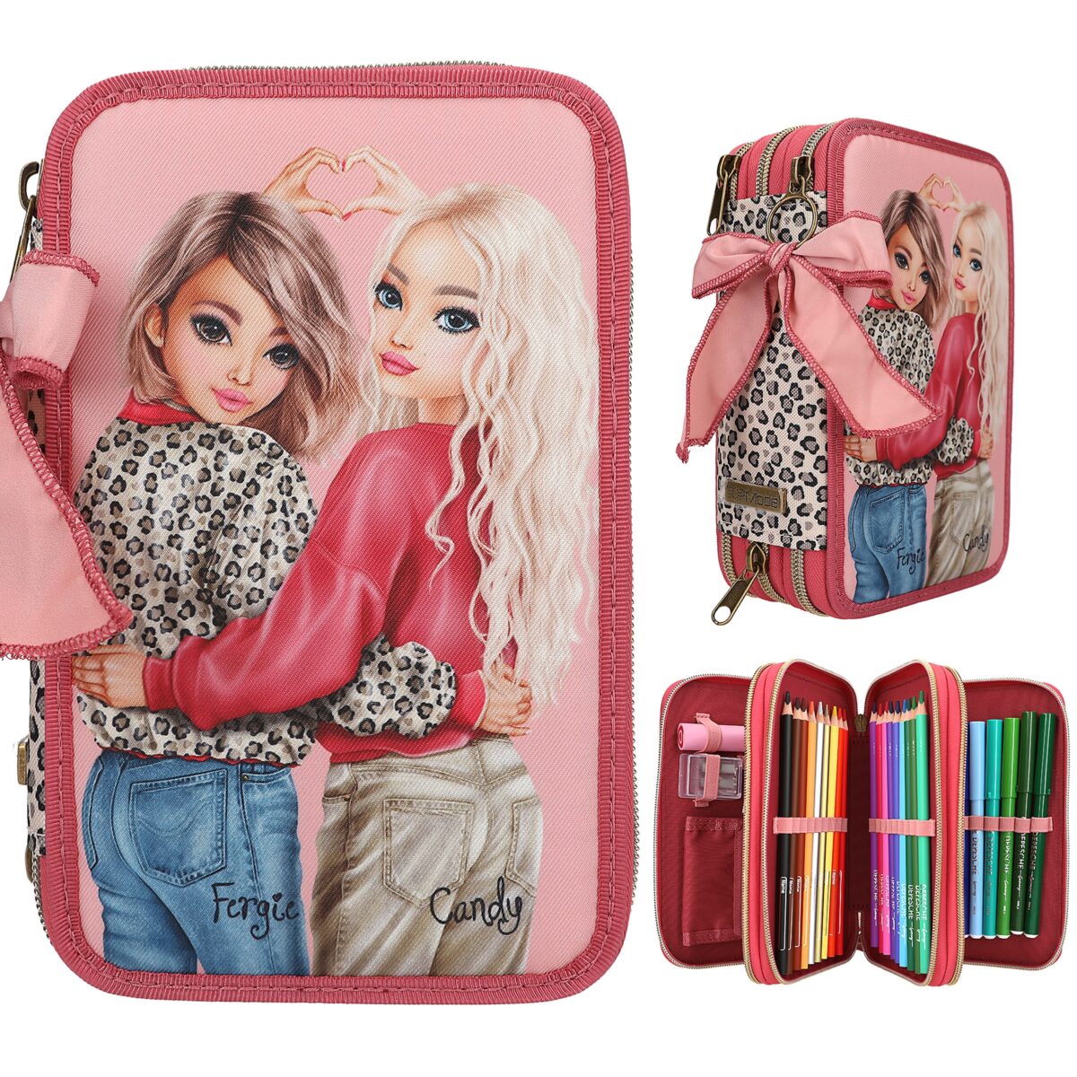 TOPModel estuche triple LEOHEART - Imagen 2