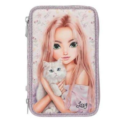 TOP Model estuche triple BLOOMING KITTY