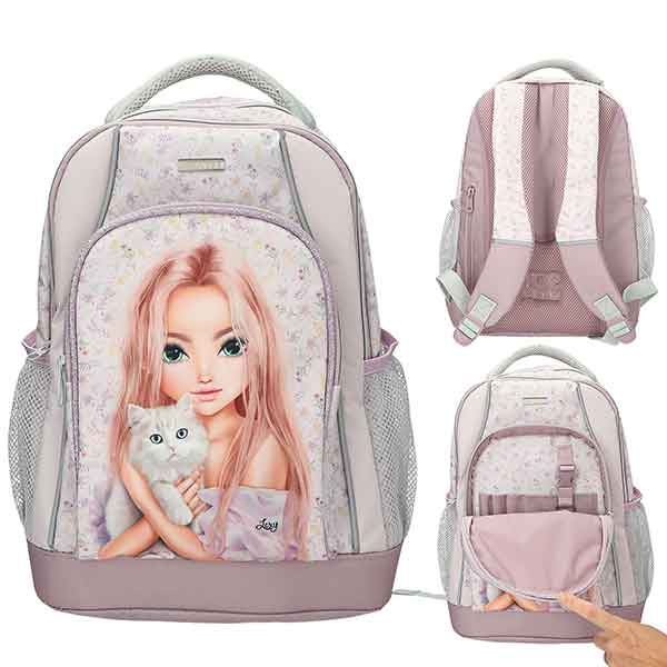 TOP Model mochila escolar BLOOMING KITTY - Imagen 2
