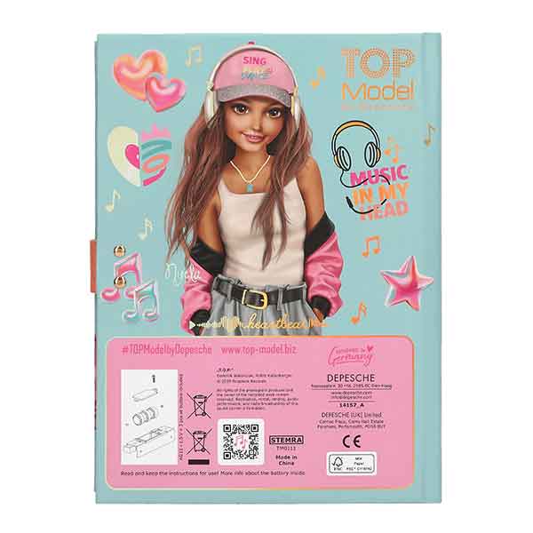 TOP Model diario con codigo secreto y s - Imagen 3