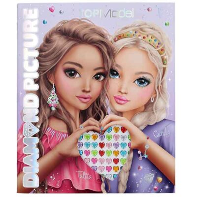 TOP Model crea tu libro de pegatinas de diamantes